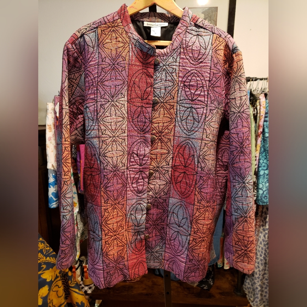 Serengeti Multicolor Patterned Jacket - image 1
